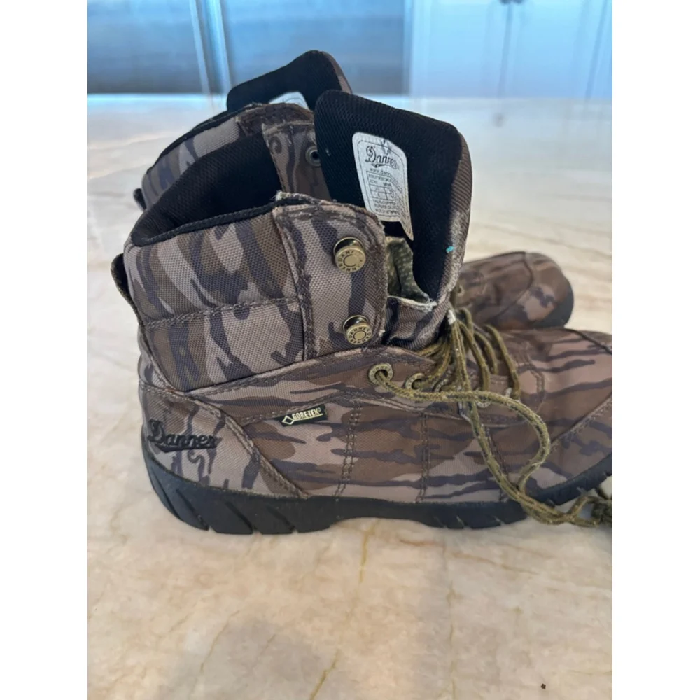 Men's Danner Boots Size 8 Brown Camo Gore-Tex